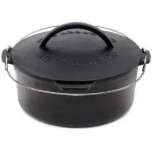 Big Green Egg Litoželezna posoda s pokrovom - "Dutch Oven" 5,2 l