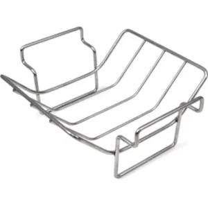 BGE dvonamensko manjše V stojalo za peko rebrc ali večjih kosov mesa, INOX S