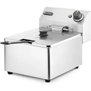 Električna friteza 6l, 3300 W INOX s pokrovom Kitchen Line