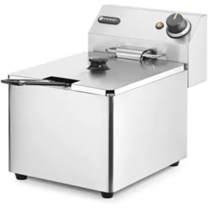Električna friteza 8l, 3500 W INOX s pokrovom Kitchen Line