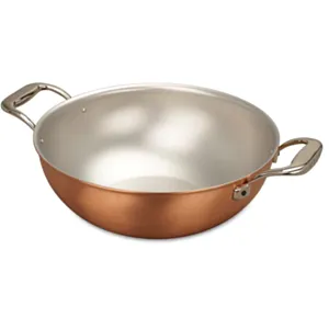 Falk Bakrena posoda za praženje in Rižoto z dvemi ročaji 24 cm; 2,8 l