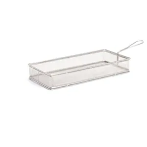 Košarica miniatura za serviranje hrane 275x130 inox