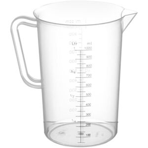 Merilni vrč iz polipropilena, 1L, ⌀110x(V)170mm