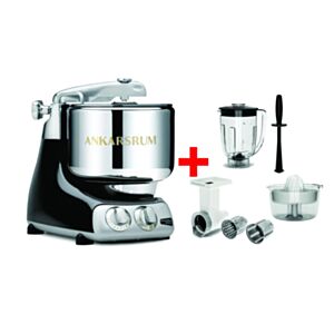 Kuhinjski večnamenski aparat AKM 6230BD Assistent Original 1500W Diamantno Črni + GoGreen