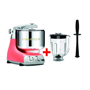 Ankarsrum Kuhinjski večnamenski aparat AKM 6230CC Assistent Original 1500W Coral Crush + Blender