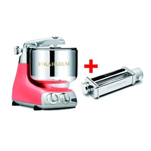 Ankarsrum Kuhinjski večnamenski aparat AKM 6230CC Assistent Original 1500W Coral Crush + Pasta roller