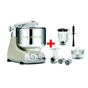Ankarsrum Kuhinjski večnamenski aparat AKM 6230HB Original 1500W Harmony Beige + Go Green