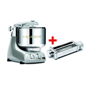 Kuhinjski večnamenski aparat AKM 6230JS Assistent Original 1500W Jubilejno Srebrna + Pasta Roller