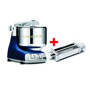 Kuhinjski večnamenski aparat AKM 6230OB Assistent Original 1500W Oceansko modra + Pasta roller
