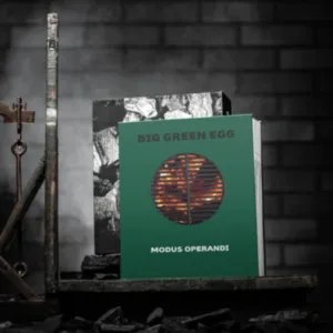 Big Green Egg Knjiga receptov "Modus Operandi" 900 strani + Delovni zvezek