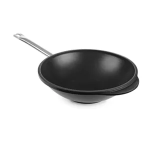 Profesionalna ponev - Wok z titanovo prevleko proti prijemanju premera 320 mm