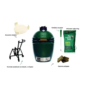 Big Green Egg Medium Osnovni Začetni komplet