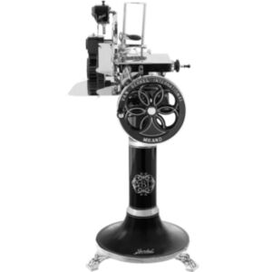 Berkel profesinalni ročni rezalnik Flywheel B114 Črni + STOJALO
