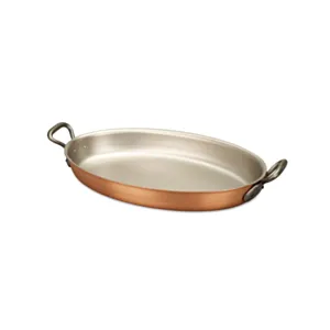 FALK bakrena ovalna posoda 40x26 cm za gratiniranje z dvema ročajema, Classical