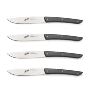 Berkel SET 4 namiznih nožev - Črni ročaj