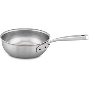 FALK bakrena troslojna krogelna ponev za omako 24 cm; 3 l z dolgim INOX ročajem, Copercore