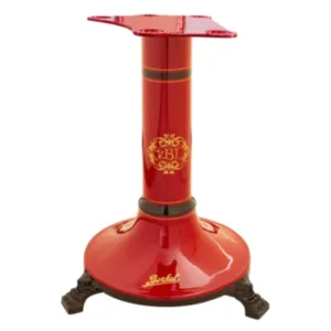 Berkel litoželezni podstavek za ročni rezalnik Flywheel VOLANO B2 2020 Rdeči