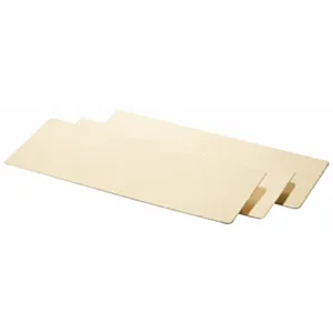 Zaščitna podloga za vakumiranje in prezentacijo jedi 13,8 x 35 cm; 5 kos Zlate barve