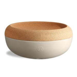 Emile Henry velika keramična posoda za shranjevanje s pokrovom iz Plute Argile