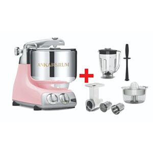 Kuhinjski večnamenski aparat AKM 6230CP Assistent Original 1500W Cloudy Pink + Go Green