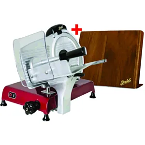 Berkel električni rezalnik Red line 250 Rdeč + magnetno stojalo za nože