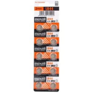 Maxell gumbna alkalna baterija LR44 10 pak
